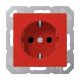 JUNG A/AS 500 Grounded Electrical Socket