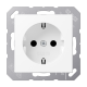 JUNG A/AS 500 Grounded Electrical Socket