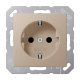 JUNG A/AS 500 Grounded Electrical Socket
