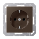 JUNG A/AS 500 Grounded Electrical Socket