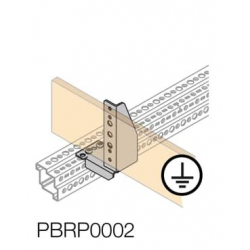 Laikiklis šynai PBRP0002 PE šyn.tvirtinti 2vnt.