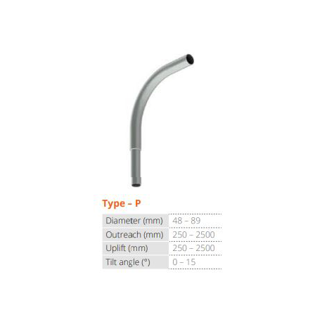 TECNOPALI Plieninės karštai cinkuotos gembės (vienšakės)