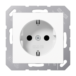 JUNG A/AS 500 Child-Protected Socket