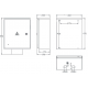 ĮAS ĮAS-3-1 IP44 Three-Phase Electrical Metering Panel up to 100A
