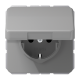 JUNG CD Series Plug Socket with Cover