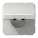 JUNG CD Series Plug Socket with Cover