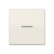 JUNG Illuminated Glass Frame Single Switch Button
