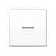 JUNG Illuminated Glass Frame Single Switch Button