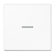 JUNG LS 990 Illuminated Glass Frame Single Switch Button