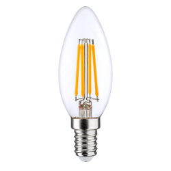 Lempa LED 6W 810lm E14 3000K FL-C35-70306 LEDURO