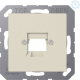 JUNG A/AS 500 Modular TV/Network Socket Cover Plate