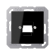 JUNG A/AS 500 Modular TV/Network Socket Cover Plate