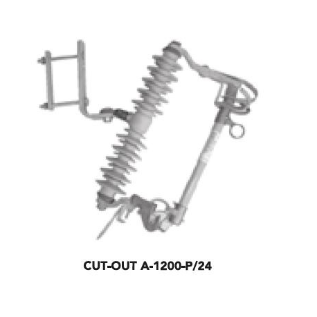 Saugiklių mazgas CUT-OUT A-1200 24kV savigesis
