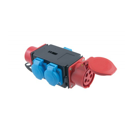 Adapteris R-BOX MINI 1x16A 5p Adapteris R-BOX MINI 1x16A 5p