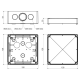 KOPOS KSK125 IP66 UV Resistant Halogen-Free Hermetic Enclosure