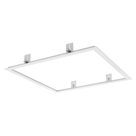 Dėklas montavimui LEDPanelRc Sq600-Frame-WH gips Dėklas montavimui LEDPanelRc Sq600-Frame-WH gips