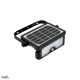 Prožektorius LED SOLAR 5W 4000K 500LM IP65 PIR juodas