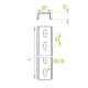 BAKS SZP 35H7 Perforated Conduit for Automatics