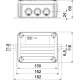 OBO BETTERMANN FireBox with plug-in seals, single terminals