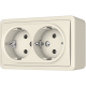 VILMA STYLE PLUS SL+250 2-Seat Electrical Socket