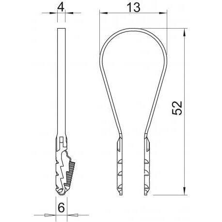 OBO BKS Loop holders