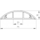 OBO BETTERMANN 2650 Floor Cable Management Channel