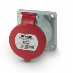 SCAME Optima IP 44/54 Recessed Socket