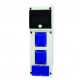 SCAME Block Panel with Plug Sockets
