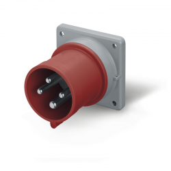 SCAME Optima Recessed Socket IP44/54