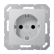 JUNG A/AS 500 Grounded Electrical Socket