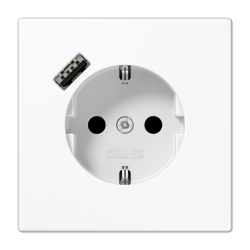 JUNG LS 990 Socket with Integrated USB Charger