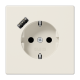 JUNG LS 990 Socket with Integrated USB Charger
