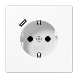 JUNG LS 990 Socket with Integrated USB Charger