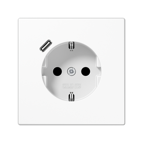JUNG LS 990 Socket with Integrated USB Charger