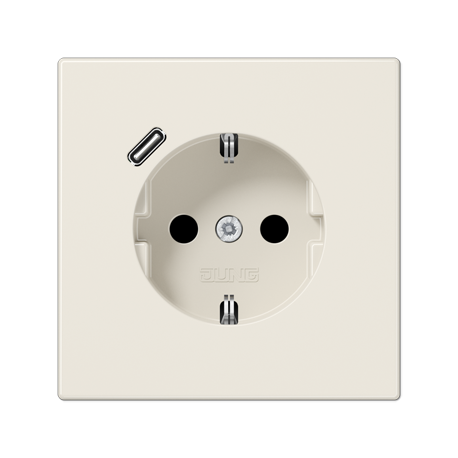JUNG LS 990 Socket with Integrated USB Charger