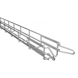 KOPOS DZI Wire cable tray with integrated coupling