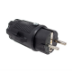 VEXEN PR250BL PRO rubber socket with cover 2P+E 16A 250V IP54