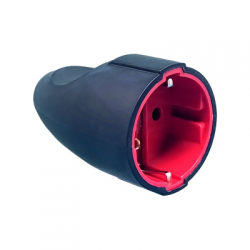 VEXEN VX1108B Earthed, black female plug