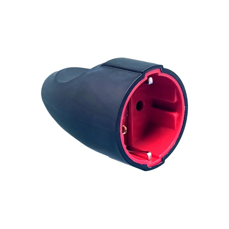 VEXEN VX1108B Earthed, black female plug