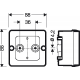 HENSEL D9025Z Hermetic Junction Box 88x88x53