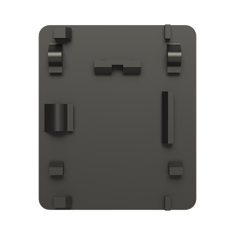 ABB CT1M-4/5/6/7 DIN bėgelio adapteris