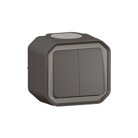 Legrand Plexo IP55 2 Gang Switch-Push Button
