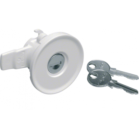 HAGER FZ597N Spynelė su 2 raktais FWB skydeliams