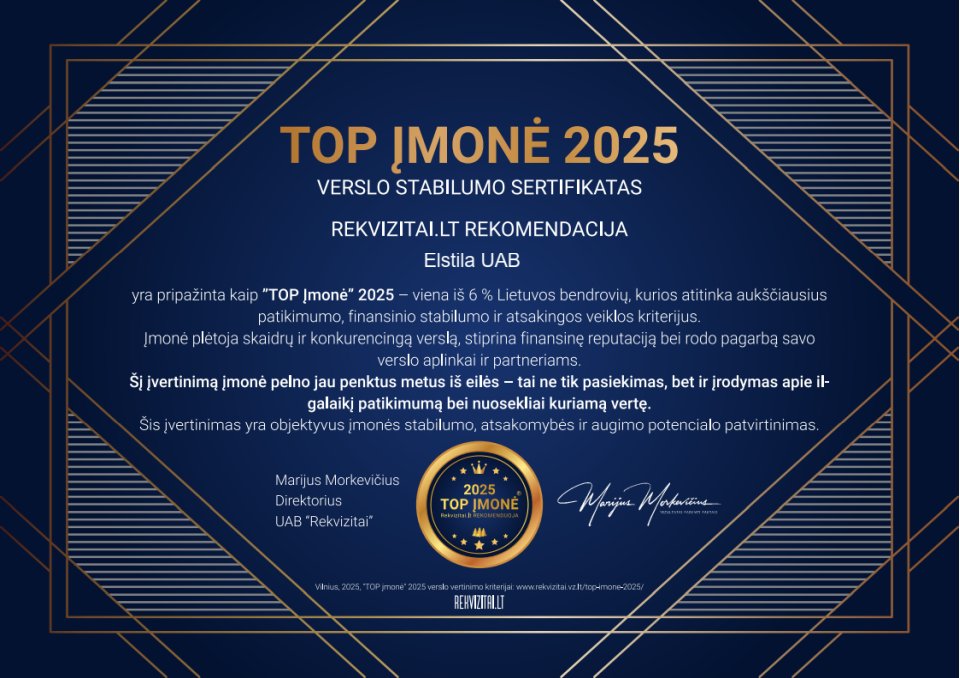 Top įmonė 2025 rekvizitai.lt